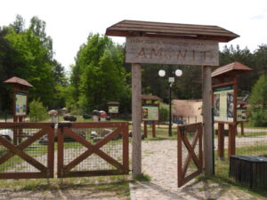 Wejście na teren Amonitu